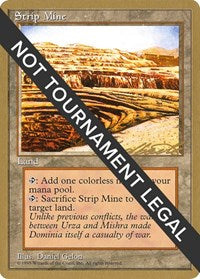 Strip Mine - 1996 Leon Lindback (4ED) [World Championship Decks] | Anubis Games and Hobby