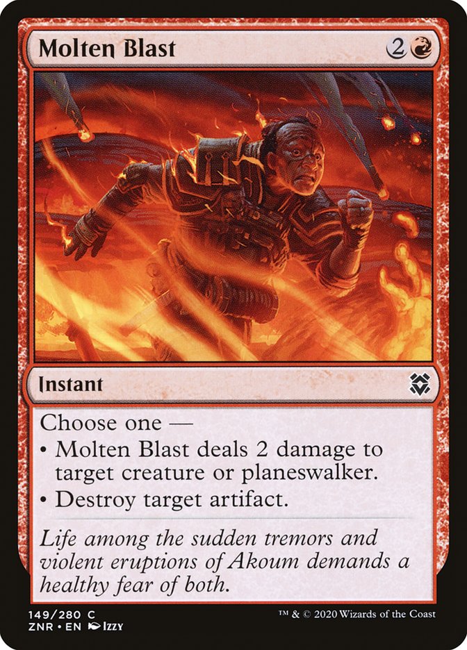 Molten Blast [Zendikar Rising] | Anubis Games and Hobby