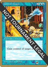 Control Magic - 1996 Michael Loconto (4ED) (SB) [World Championship Decks] | Anubis Games and Hobby