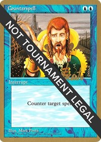 Counterspell - 1996 Michael Loconto (4ED) [World Championship Decks] | Anubis Games and Hobby