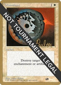 Disenchant - 1996 Preston Poulter (4ED) (SB) [World Championship Decks] | Anubis Games and Hobby