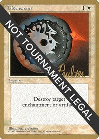 Disenchant - 1996 Preston Poulter (4ED) [World Championship Decks] | Anubis Games and Hobby