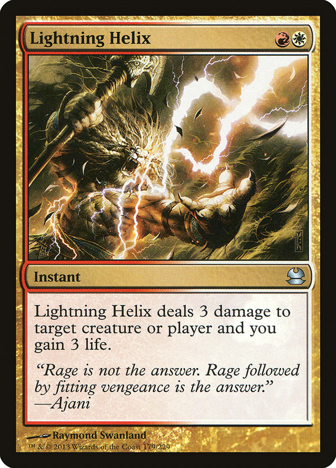 Lightning Helix [Modern Masters] | Anubis Games and Hobby