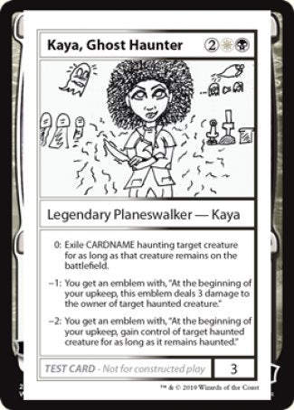 Kaya, Ghost Haunter (2021 Edition) [Mystery Booster Playtest Cards] | Anubis Games and Hobby