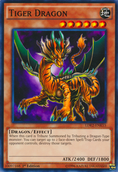 Tiger Dragon [LDK2-ENK15] Common | Anubis Games and Hobby