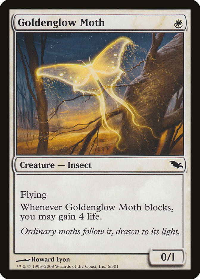 Goldenglow Moth [Shadowmoor] | Anubis Games and Hobby
