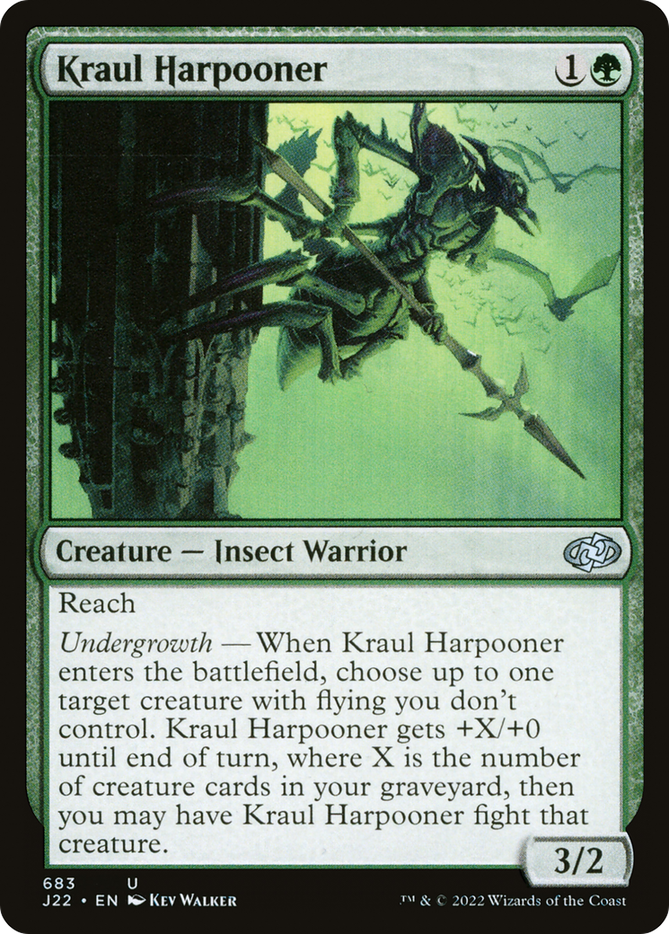 Kraul Harpooner [Jumpstart 2022] | Anubis Games and Hobby
