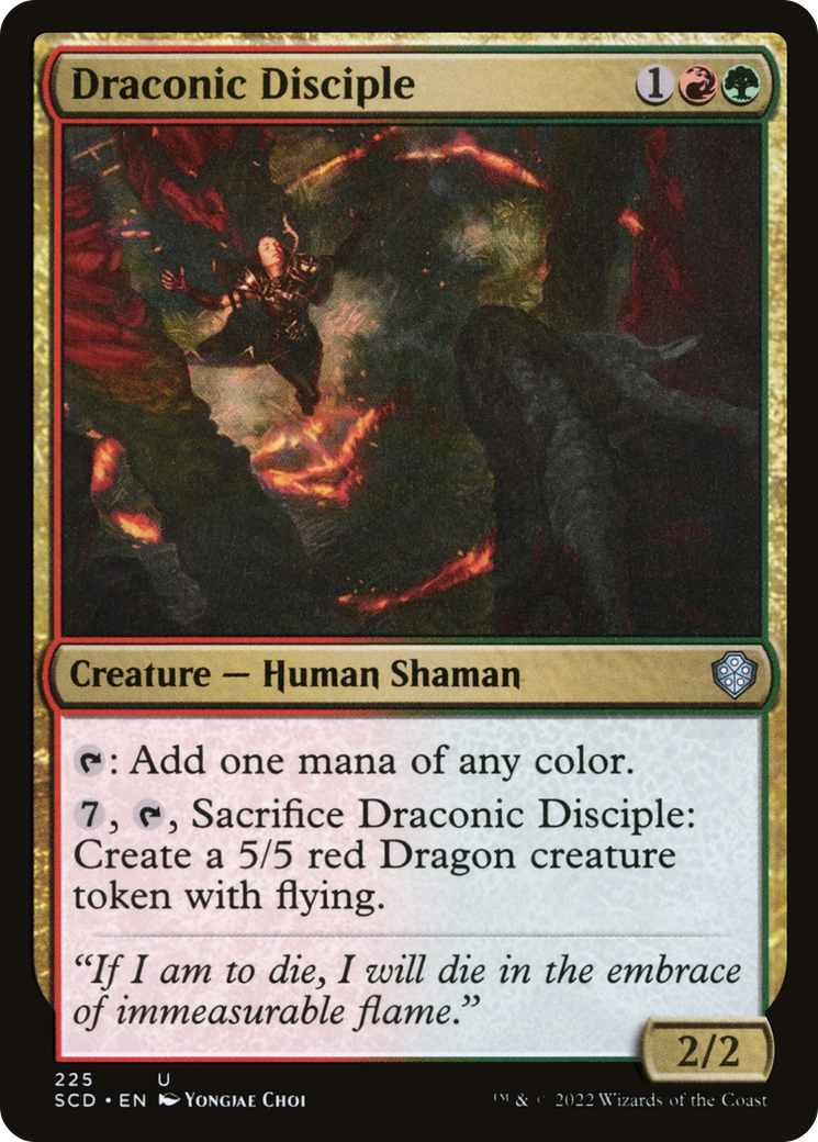 Draconic Disciple [Starter Commander Decks] | Anubis Games and Hobby