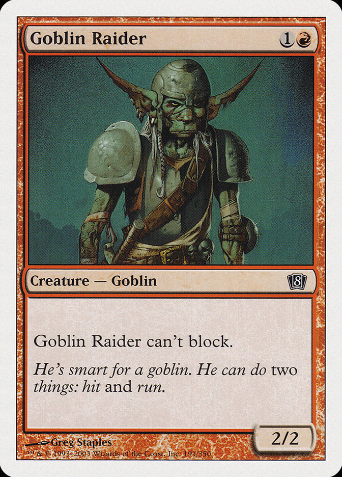 Goblin Raider [Eighth Edition] | Anubis Games and Hobby