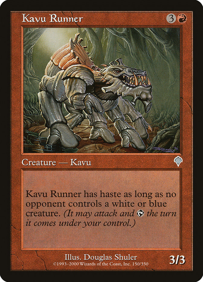 Kavu Runner [Invasion] | Anubis Games and Hobby