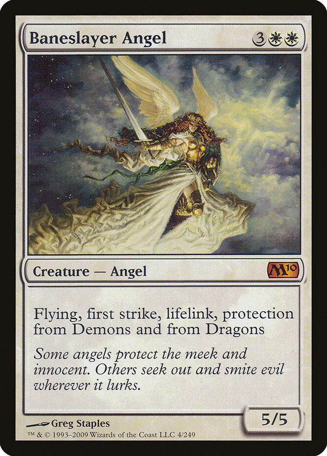 Baneslayer Angel [Magic 2010] | Anubis Games and Hobby