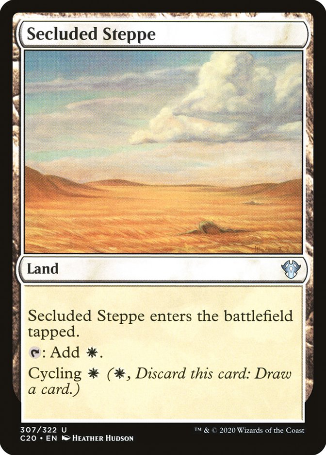 Secluded Steppe [Commander 2020] | Anubis Games and Hobby