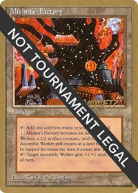 Mishra's Factory - 1996 Shawn "Hammer" Regnier (4ED) [World Championship Decks] | Anubis Games and Hobby