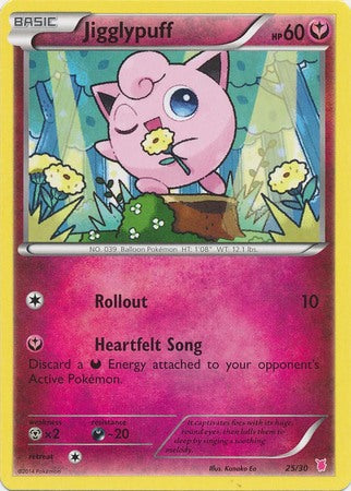 Jigglypuff (25/30) [XY: Trainer Kit 1 - Wigglytuff] | Anubis Games and Hobby