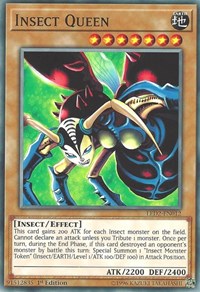 Insect Queen [Legendary Duelists: Ancient Millennium] [LED2-EN012] | Anubis Games and Hobby