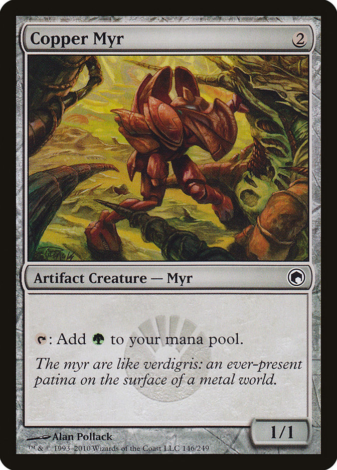 Copper Myr [Scars of Mirrodin] | Anubis Games and Hobby