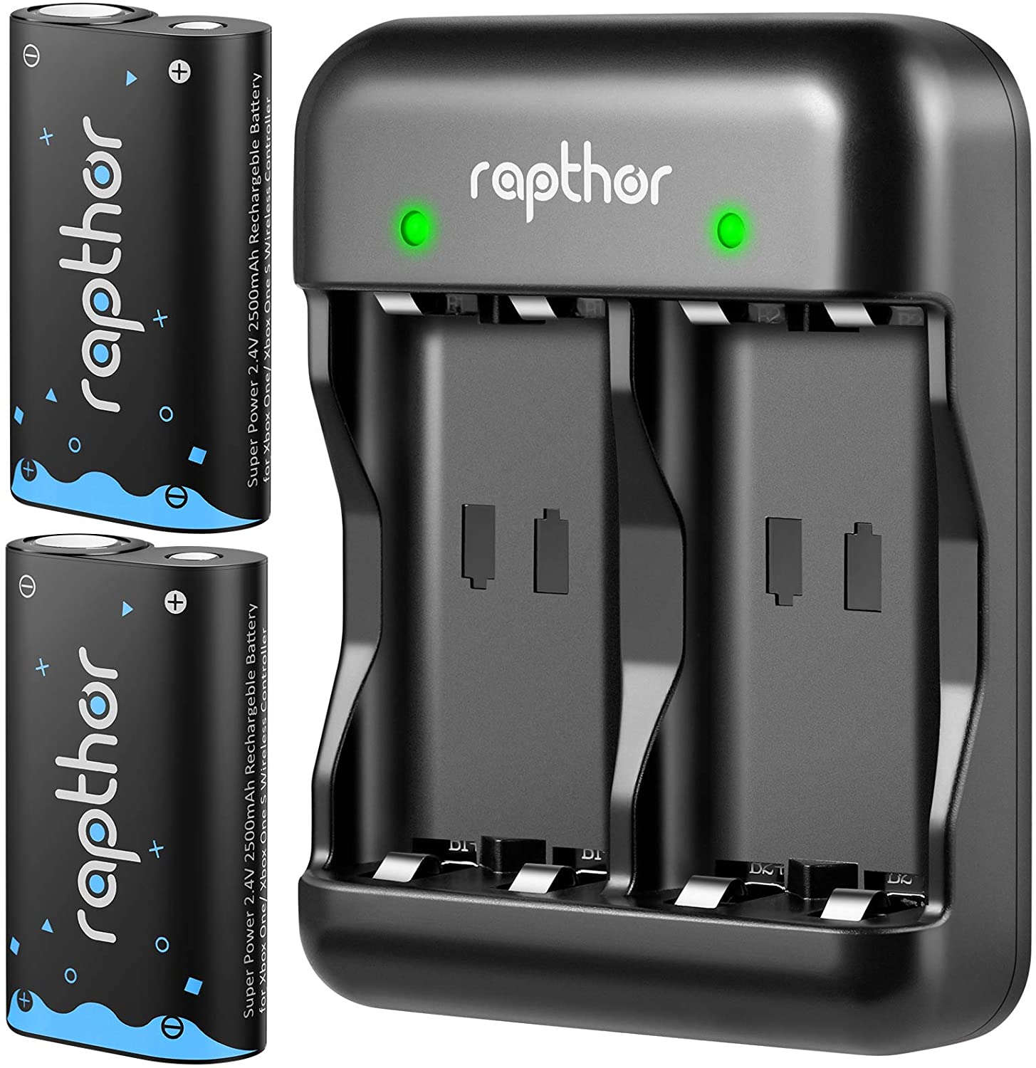 Rapthor Rechargeable Batteries with Charger | Anubis Games and Hobby