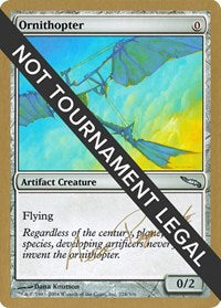 Ornithopter - 2004 Aeo Paquette (MRD) [World Championship Decks] | Anubis Games and Hobby