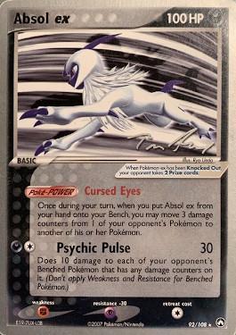 Absol ex (92/108) (Legendary Ascent - Tom Roos) [World Championships 2007] | Anubis Games and Hobby