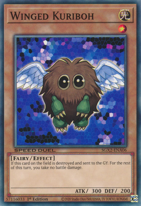 Winged Kuriboh [SGX2-ENA06] Common | Anubis Games and Hobby