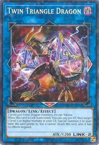 Twin Triangle Dragon (Starfoil) [Star Pack VRAINS] [SP18-EN036] | Anubis Games and Hobby