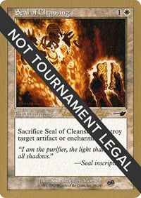 Seal of Cleansing - 2000 Tom van de Logt (NMS) (SB) [World Championship Decks] | Anubis Games and Hobby