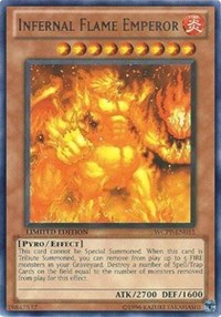 Infernal Flame Emperor [World Championship 2010 Card Pack] [WCPP-EN011] | Anubis Games and Hobby