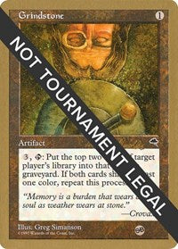 Grindstone - 1998 Randy Buehler (TMP) (SB) [World Championship Decks] | Anubis Games and Hobby