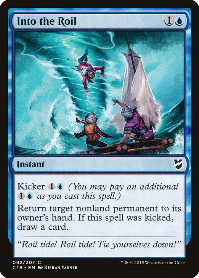 Into the Roil [Commander 2018] | Anubis Games and Hobby