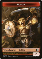 Clue // Goblin Double-Sided Token [Dungeons & Dragons: Adventures in the Forgotten Realms Commander Tokens] | Anubis Games and Hobby