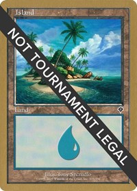 Island (335) - 2001 Antoine Ruel (INV) [World Championship Decks] | Anubis Games and Hobby