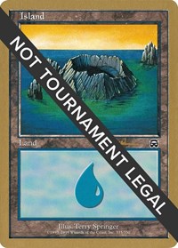 Island (335) - 2001 Antoine Ruel (MMQ) [World Championship Decks] | Anubis Games and Hobby