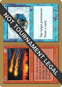 Fire // Ice - 2001 Jan Tomcani (APC) [World Championship Decks] | Anubis Games and Hobby