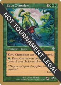 Kavu Chameleon - 2001 Jan Tomcani (INV) (SB) [World Championship Decks] | Anubis Games and Hobby