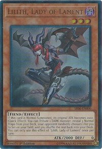 Lilith, Lady of Lament [Structure Deck: Lair of Darkness] [SR06-EN000] | Anubis Games and Hobby