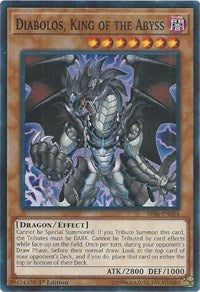 Diabolos, King of the Abyss [Structure Deck: Lair of Darkness] [SR06-EN004] | Anubis Games and Hobby