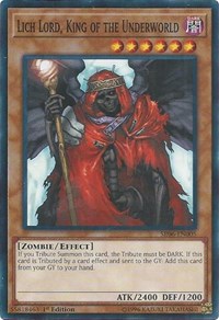 Lich Lord, King of the Underworld [Structure Deck: Lair of Darkness] [SR06-EN005] | Anubis Games and Hobby