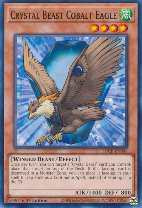 Crystal Beast Cobalt Eagle [SDCB-EN006] Common | Anubis Games and Hobby