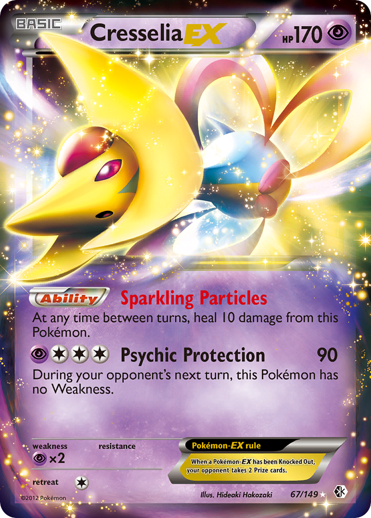 Cresselia EX (67/149) [Black & White: Boundaries Crossed] | Anubis Games and Hobby