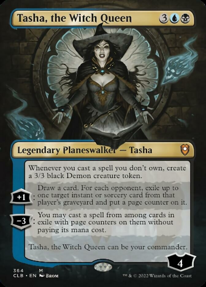 Tasha, the Witch Queen (Borderless) [Commander Legends: Battle for Baldur's Gate] | Anubis Games and Hobby