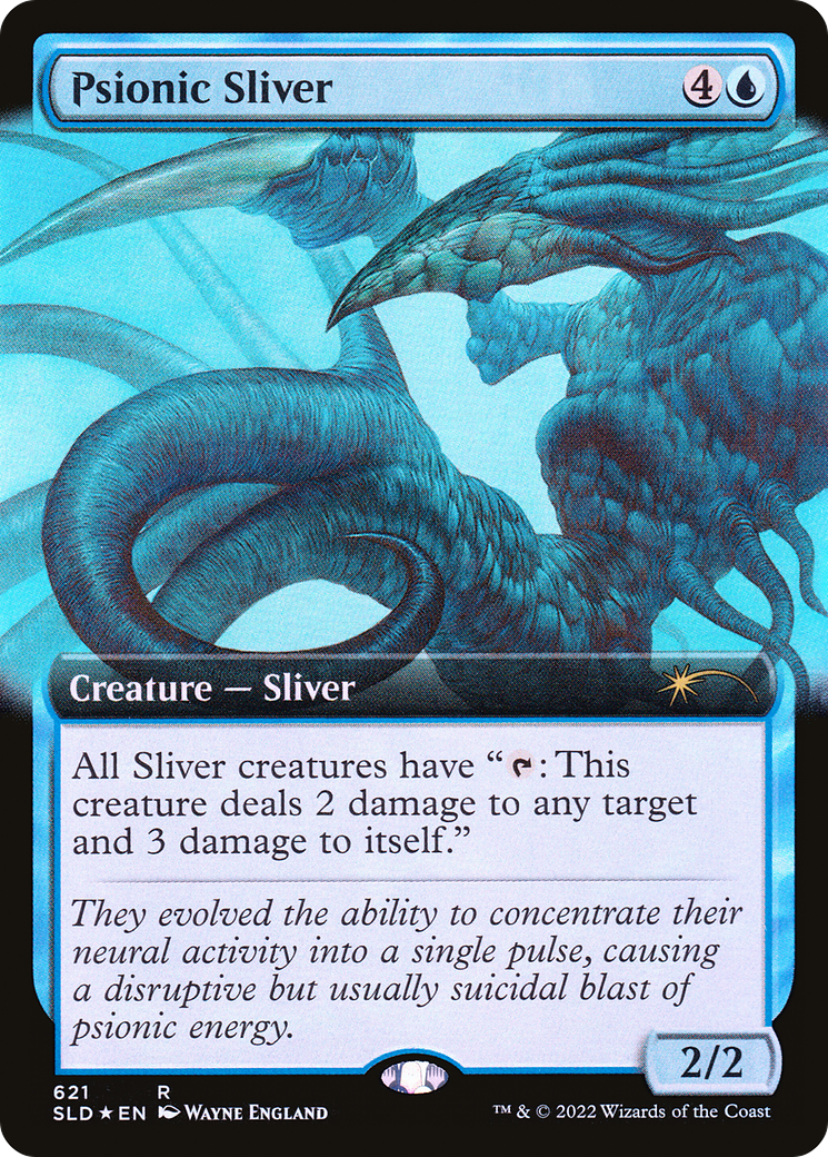 Psionic Sliver (Extended Art) [Secret Lair Drop Promos] | Anubis Games and Hobby