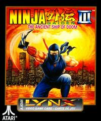 Ninja Gaiden III: Ancient Ship of Doom - Atari Lynx | Anubis Games and Hobby