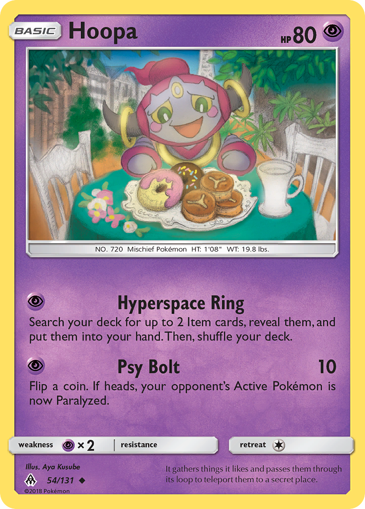 Hoopa (54/131) [Sun & Moon: Forbidden Light] | Anubis Games and Hobby