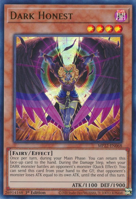 Dark Honest [MP22-EN068] Ultra Rare | Anubis Games and Hobby