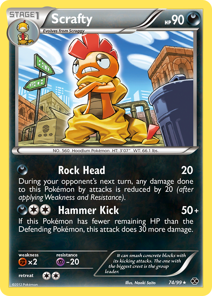 Scrafty (74/99) [Black & White: Next Destinies] | Anubis Games and Hobby