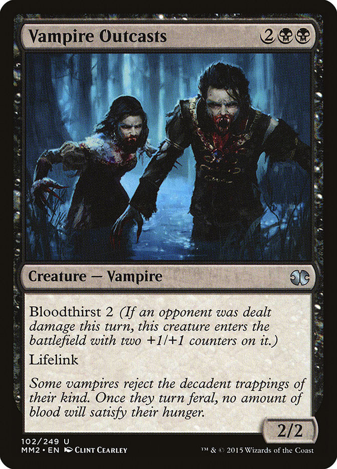 Vampire Outcasts [Modern Masters 2015] | Anubis Games and Hobby