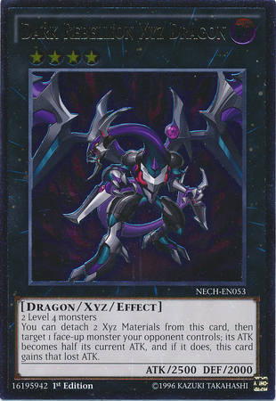 Dark Rebellion Xyz Dragon [NECH-EN053] Ultimate Rare | Anubis Games and Hobby