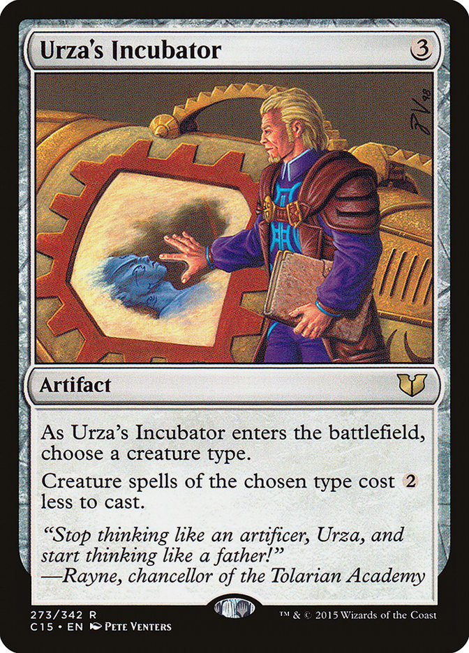 Urza's Incubator [Commander 2015] | Anubis Games and Hobby