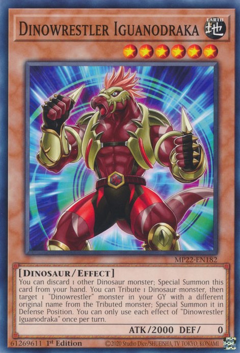 Dinowrestler Iguanodraka [MP22-EN182] Common | Anubis Games and Hobby