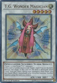 T.G. Wonder Magician [Battles of Legend: Relentless Revenge] [BLRR-EN057] | Anubis Games and Hobby